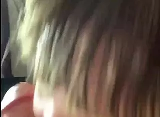 Girlfriend Moaning With Pleasure While Sucking Monster Cock Sloppily