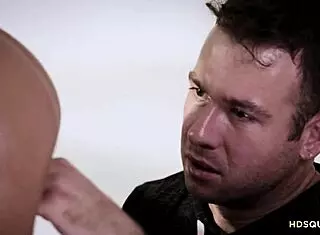 Squirter babe fucked by border patrol and boyfriend with fisting