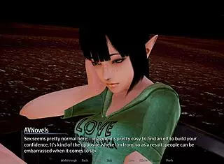 intense harem action in hotel game episode 152