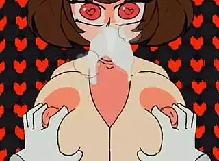 Oh My God, Chara's Huge Tits Squeeze And Titfuck This Throbbing Cock!