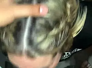 Rich Blonde Offers Rich Mom to Black Cock for Deepthroat