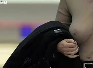 Slave wife goes braless, flashing in public boldly