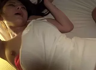 Hey, wanna see this busty matured Japanese milf get wild outdoors? What’s she gonna do next?