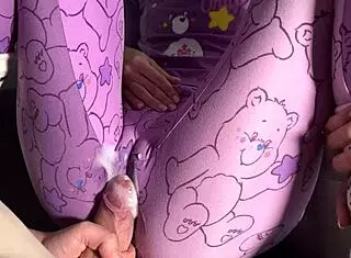 Brunette Rubs Wet Pussy On Muscular Cock In Dorm