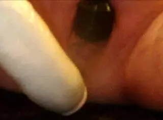 Check out this stryker bullet wand teasing pussy to orgasm with close-up cum 😏