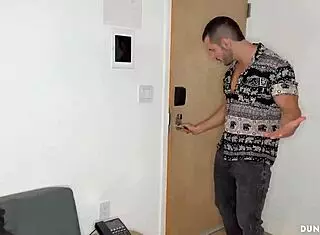 ran into this latina babe at the hotel, deepthroating monster cock with big ass