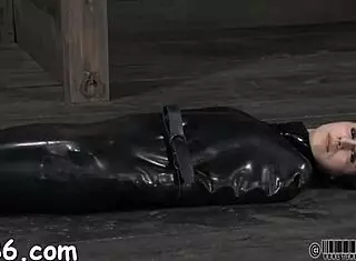 Petite 18+ Babe Stripped and Banged in Steel Cage