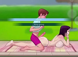 Sexnote part 7 features parody elements with mother-in-law and teacher roles in a casual narrative