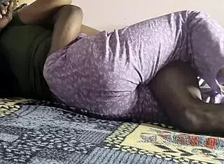 Brother-In-Law Licks Sister-In-Law's Pussy While Wife Is Away