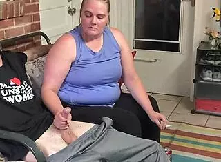 cheating wife caught giving the neighbor a blowjob and smoking 😈