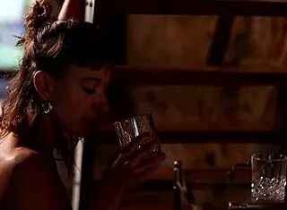 magiarosa makes noises while getting fucked doggystyle on desk