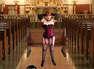 gilf nun mary carmen, the old catholic slut, sucks cock in homemade pov