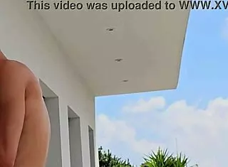 Fucking with tommy cabrio on the balcony