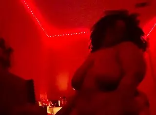 Sexy bbw takes control, riding muscular lesbian stud in intense domination scene with big ass focus