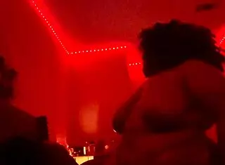 Sexy bbw takes control, riding muscular lesbian stud in intense domination scene with big ass focus