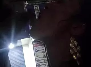 he couldn't hold back and removed cape on street