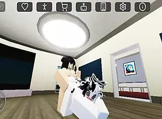 as a futa girl, i fuck the cow hard in part 2