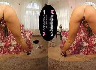 Solo Girl Jenifer Jane Enjoys Masturbating With A Dildo In Virtual Reality