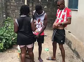 She Couldn't Resist Fucking Two Biggest Dicks in the Hood