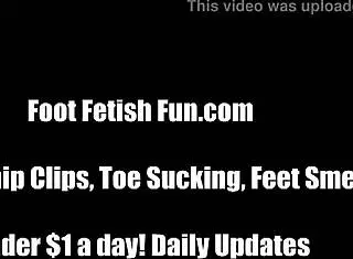 Lesbian Bitches Demand Foot Licking Service