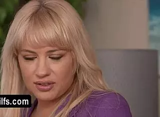 busty jessica teaching her stepson to use a fleshlight then its time for a quick taboo fuck session