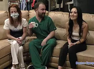 dr tampa humiliates brunette patient blaire celeste in hospital pov