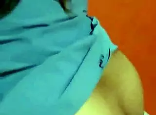 indonesian student visits aunt at home