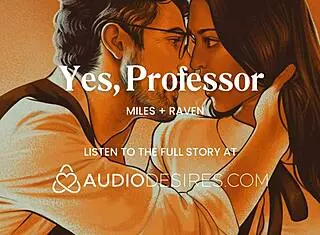 Naughty Student Distracts Professor After Class