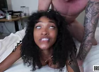 She Is Sweeter Than Chocolate with Big Cock Riding and Moaning