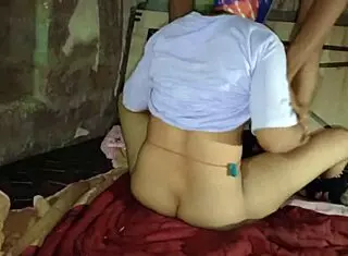 Hot Indian desi step brother-in-law bangs sister-in-law in tight anal sex