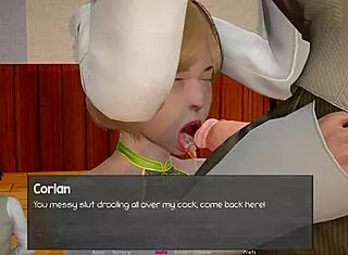 let's dive into the headmaster's fantasy with blonde tits