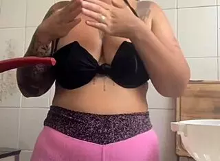 Ophelia Rain Heavily Tattooed Big Tits Pov Huge Cock Deepthroat Blowjob And Cum Swallow