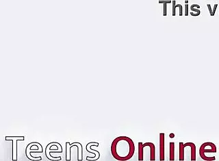 British 18 year old sucks, rims, gets fucked hard and creampied