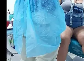 My dentist appointment ended with his big cock in my mouth