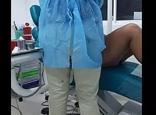 My dentist appointment ended with his big cock in my mouth