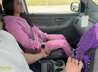 Happy Latina intensely sucks white boyfriend's cock for massive facial.