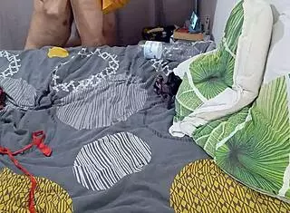 pov view of doggystyle action with panties and ass licking