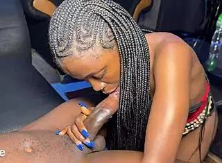 Skinny student takes big dick happily.