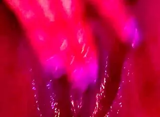 Ebony babe masturbates pussy to intense orgasm in sex