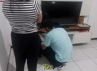 i complain to the technician about my lingerie