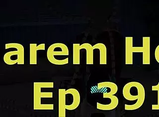 harem hotel episode 391 features detailed scenes in the hotel game setting