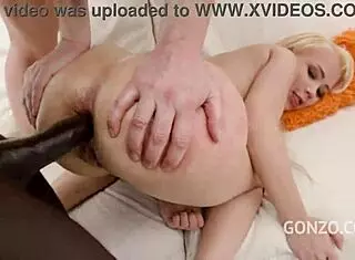 Natasha Teen 18+ takes 4 huge cocks in ass with DP and DAP! 😲