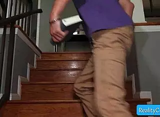 Sexy Teen 18+ Blonde Girl Natalie Knight Gets Juicy Pussy Fingered and Gives Amazing Blowjob