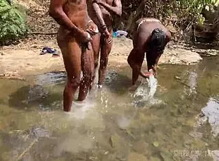 During spring break, zainab engages in adventurous public banging with a big cock, flashing and gagging.