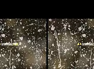 Vr piss play and dildo fucking on sofa