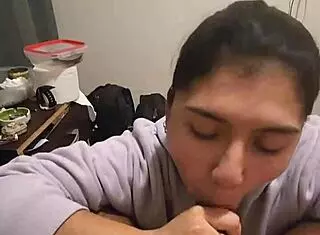 Why can't my girlfriend let go of my cock after the blowjob?