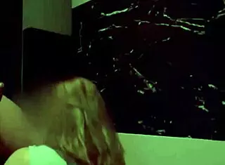 Asian girl risks bathroom sex