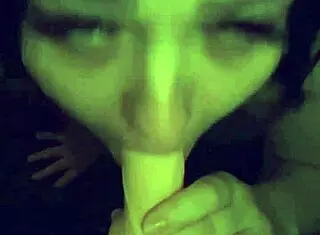 I love sucking on this big dildo every day