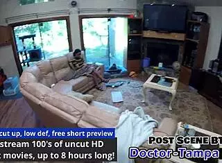 Brunette Aria Nicole in Florida POV Moans During Foley Catheter Insertion by Dr. Tampa