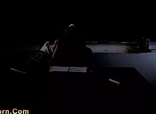 Teacher caught fucking girlfriend leads to intense threesome in classroom